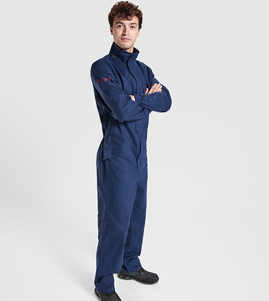 Buzo de Trabajo Ignífugo Especial Soldadores Personalizada con DTF